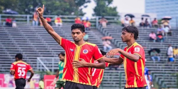 কোল ইন্ডিয়াকে ৭-০ গোলে বিধ্বস্ত করে কলকাতা ফুটবল লিগে দ্বিতীয় স্থান অর্জন করল ইস্ট বেঙ্গল