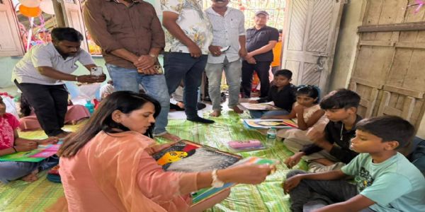 জিরাট বারো জিবি কলোনিতে ‘সেবা সংকল্প সপ্তাহ’, অঙ্কন প্রতিযোগিতায় খুদে শিল্পীদের উচ্ছ্বাস