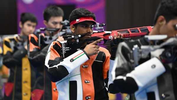 এশিয়ান গেমস ২০২৬: শুটিংয়ে তৃতীয় রৌপ্য পদক জিতল ভারত।