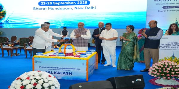 ‘জল সুরক্ষাতেই সুরক্ষিত থাকবে জন ও রাষ্ট্র’: নবম ‘ভারত আন্তর্জাতিক জল সপ্তাহ-২০২৬’-এর শুভ সূচনা করে বার্তা উপরাষ্ট্রপতির