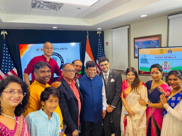 আটলান্টা সফরে অধ্যক্ষ রথীন্দ্র বোস