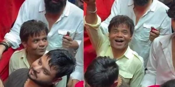বাপ্পার আশীর্বাদ চাইতে লালবাগচা রাজায় গেলেন রাজপাল যাদব