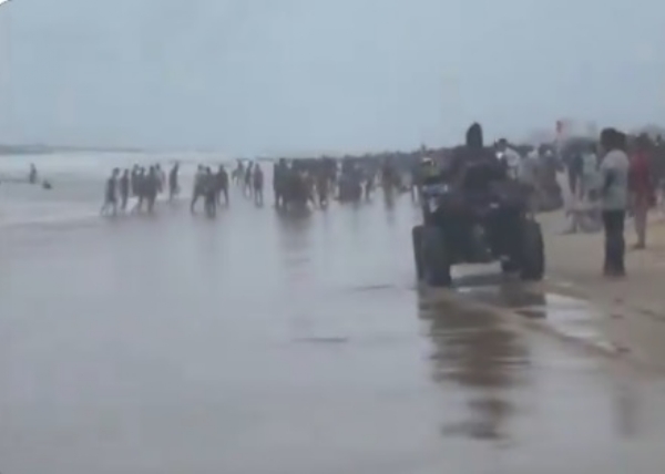 পুরীতে ভারী বৃষ্টির সতর্কতা, সমুদ্র সৈকতে লাল নিশান পুরীতে ভারী বৃষ্টির সতর্কতা, সমুদ্র সৈকতে লাল নিশান