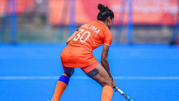 টানা পঞ্চম জয় সম্পন্ন করে পুল ‘বি’-এর শীর্ষে উঠে সেমিফাইনালে দক্ষিণ কোরিয়ার মুখোমুখি হবে ভারতীয় মহিলা দল