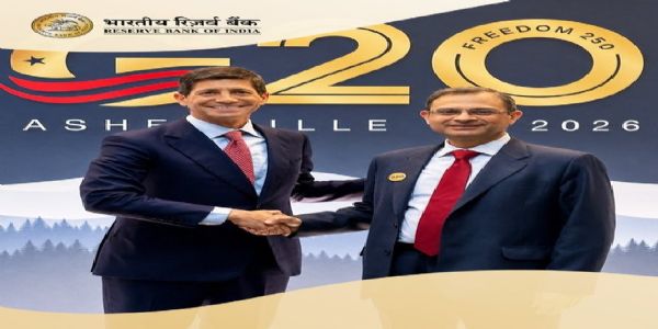 অ্যাশভিলে জি-২০ অর্থমন্ত্রী ও কেন্দ্রীয় ব্যাঙ্কের গভর্নরদের বৈঠকে সঞ্জয় মালহোত্রা
