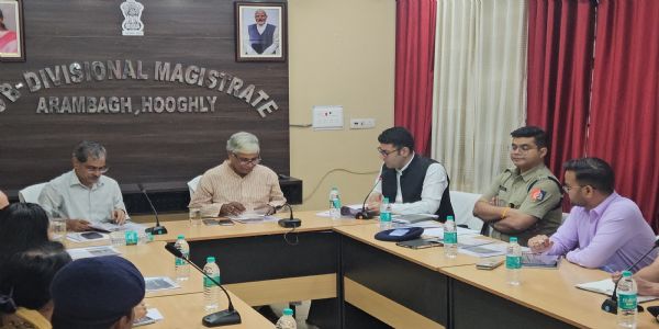 আরামবাগ মহকুমার বন্যা পরিস্থিতি খতিয়ে দেখতে সেচমন্ত্রীর ঝটিকা সফর