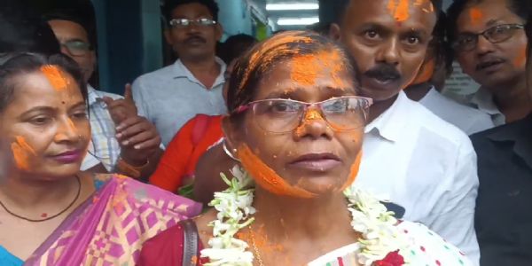 বিনা প্রতিদ্বন্দ্বিতায় কৃষ্ণগঞ্জ পঞ্চায়েত সমিতির দখল বিজেপির, সভাপতি মঞ্জু সরকার